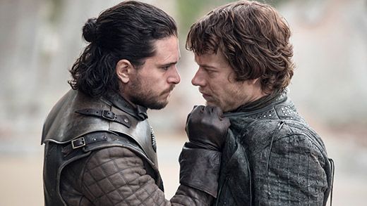 Jon Snow Theon Greyjoy Game of Thrones The Spoils of War