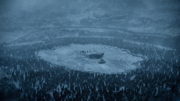 trapped Game of Thrones Beyond the Wall