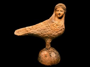 terracotta Siren, Greece, 300 BCE Photo Peter Horree,Alamy