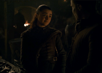 Arya Stark Gendry Game of Thrones Winterfell