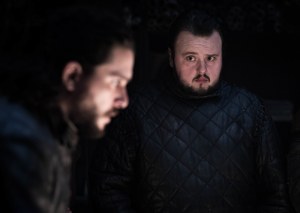 Jon Snow Samwell Tarly Game of Thrones S08E02